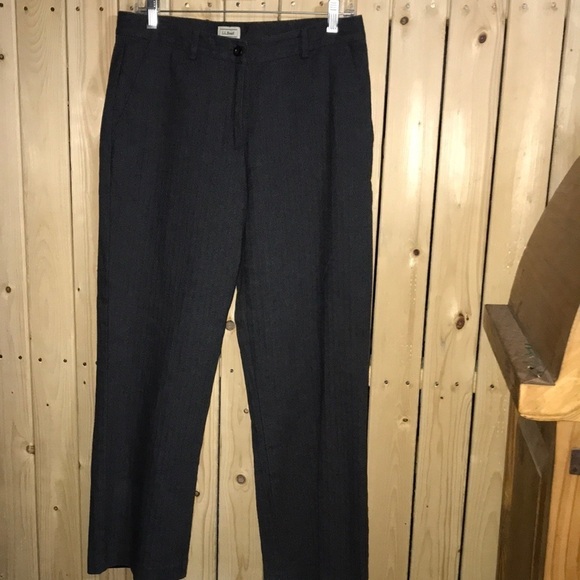 L.L. Bean Gray Pants 14 - Picture 1 of 6